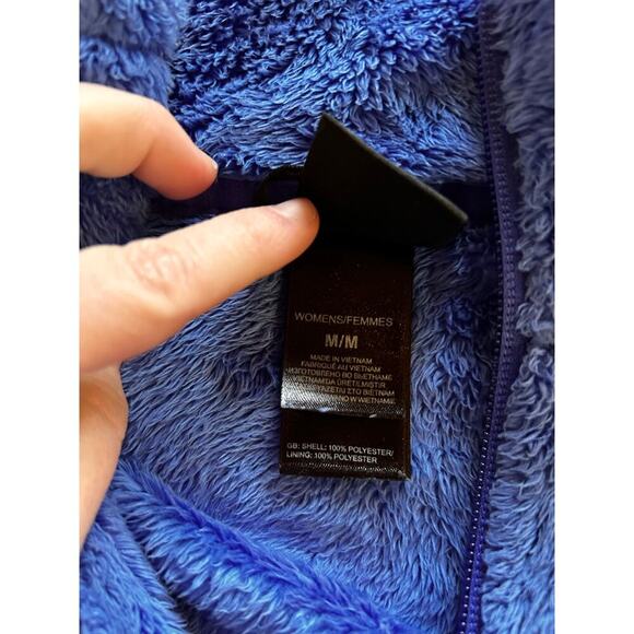 The North Face Women's Blue/purple Osito Full Zip Fleece Jacket size medium - Picture 15 of 16